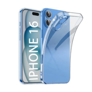 Capinha iPhone 16 TPU Transparente Capa Clean Flexível