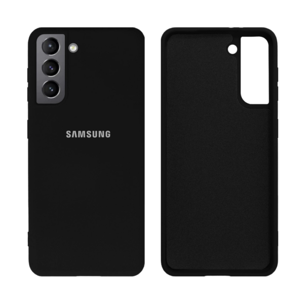 Capinha Celular Galaxy S21 Silicone Cover Aveludado