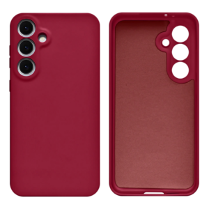 Capinha Galaxy S24 FE Silicone Aveludada Proteção de Câmera