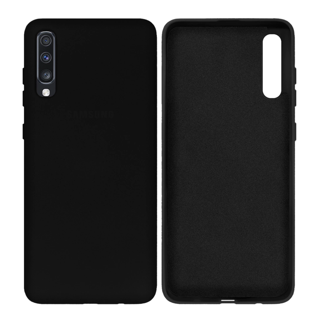 Capinha Celular Galaxy A70 Silicone Cover Aveludado