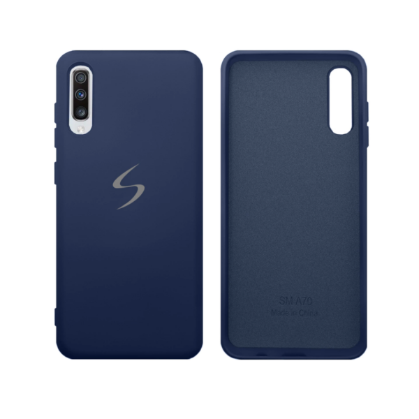 Capinha Celular Galaxy A70 Silicone Logo S