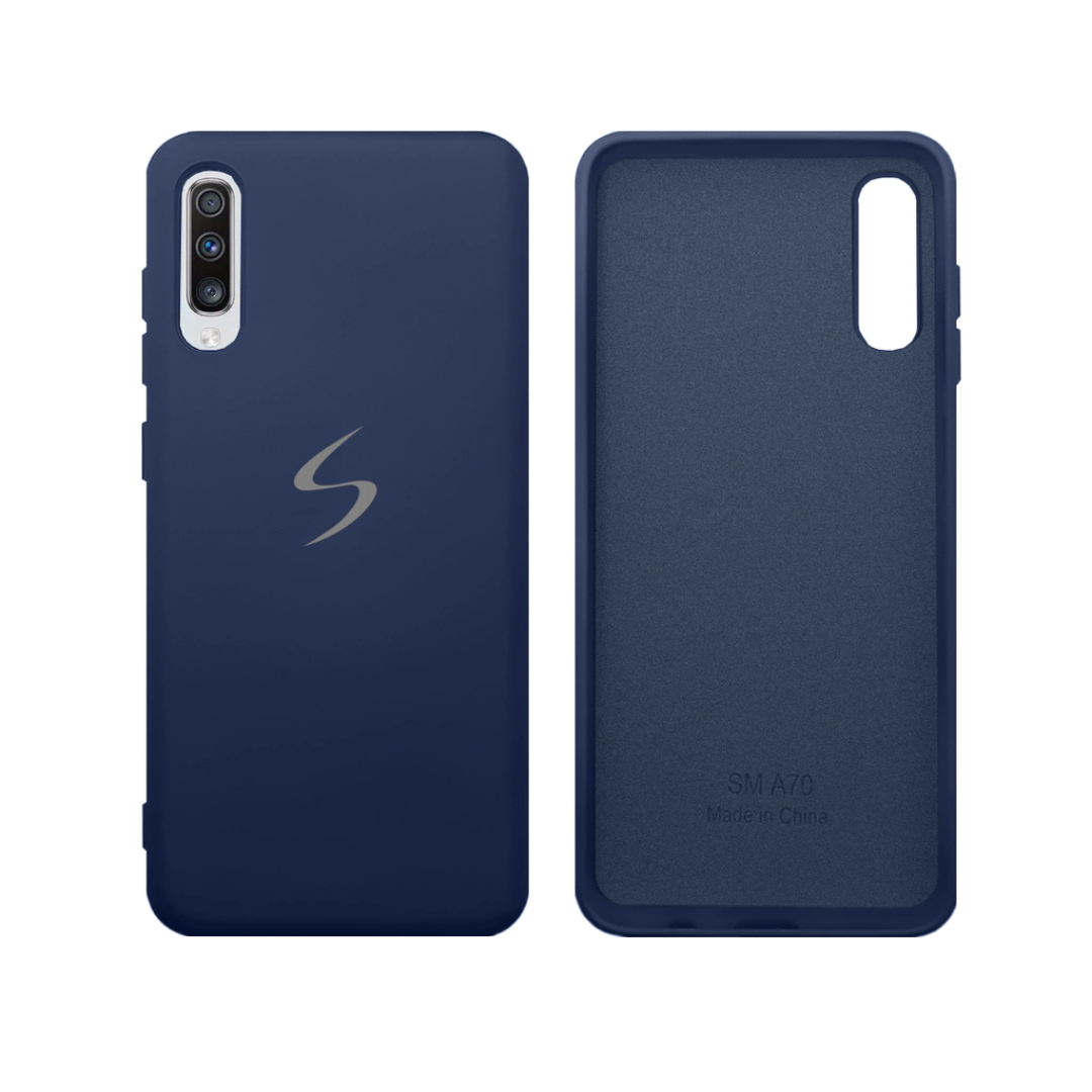 Capinha Celular Galaxy A70 Silicone Logo S