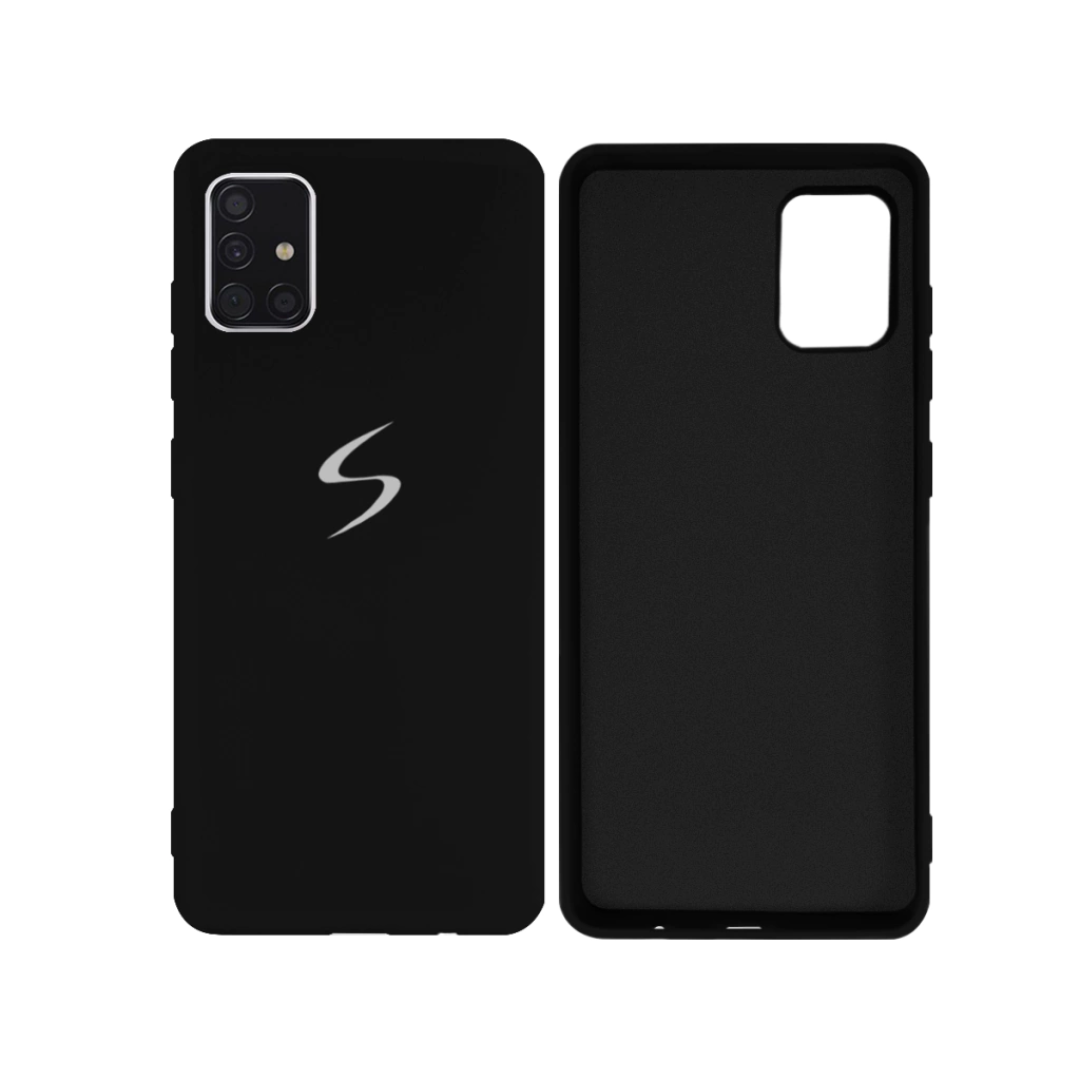 Capa Capinha Compatível com Galaxy A51 Silicone com Logo S