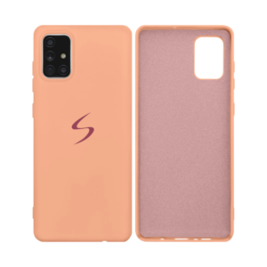 Capa Capinha Silicone Compatível com Galaxy A71 Cover Logo S