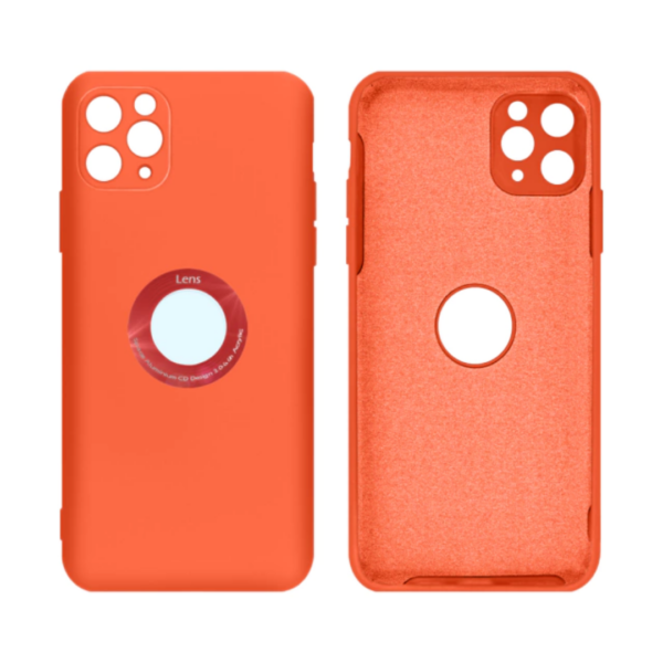 Capa Silicone Furo em Acrílico Compatível com iPhone 11 Pro