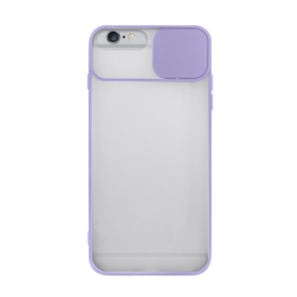Capa Fecha Câmera Slide Fosca Compatível com iPhone 6 Plus