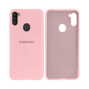 Capinha Celular Galaxy A11 Silicone Cover Aveludado