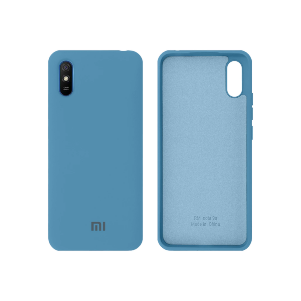 Capinha Celular Para Xiaomi Redmi 9A Silicone Cover Aveludada