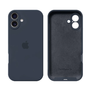Capinha Para iPhone 16 Proteção camera Silicone Aveludado