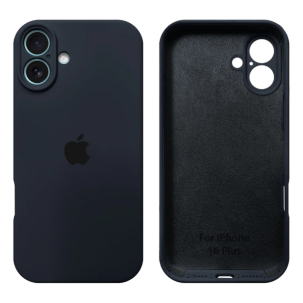 Capinha iPhone 16 Plus Silicone Proteção de Câmera