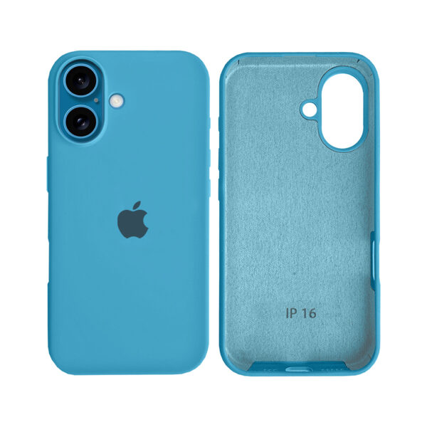 Capinha para iPhone 16 Plus em Silicone com Interior Aveludado - Imagem 2