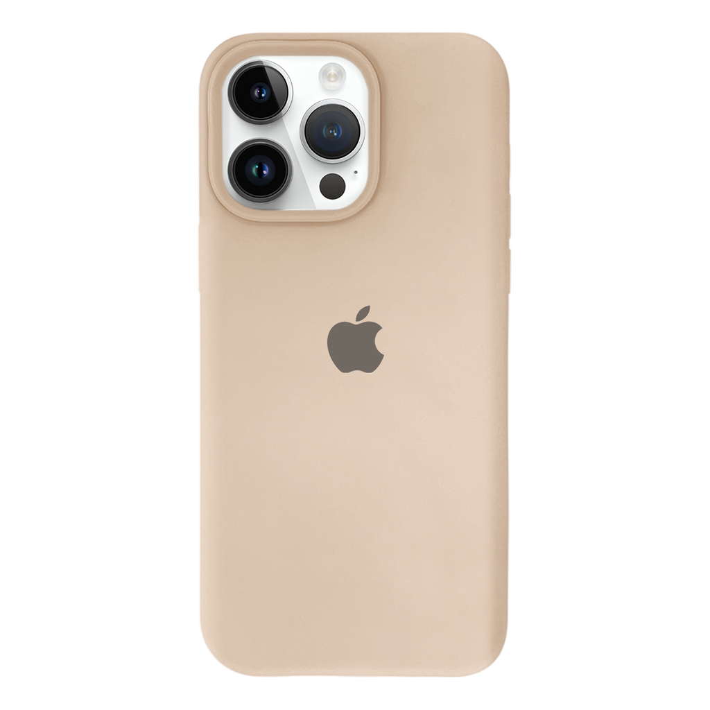 Capinha Silicone Aveludado para iPhone 14 Pro