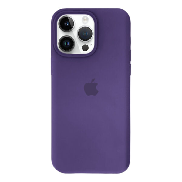 Capinha Silicone Aveludado para iPhone 14 Pro Max - Imagem 16